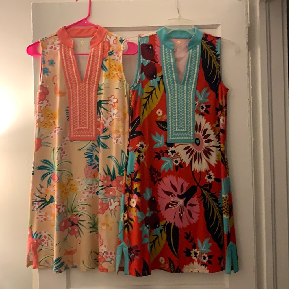 Two Spartina sundresses.